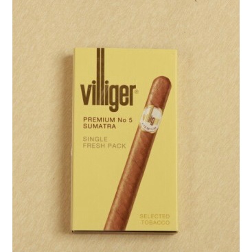 威利5号雪茄villiger premium no.5【纸盒25支装】